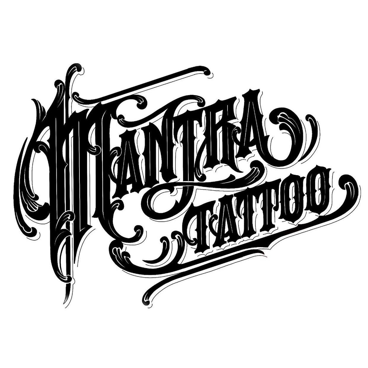 Mantra Tattoo and Piercing Logo