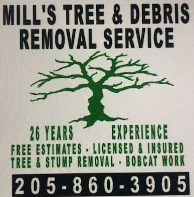 Mill's Tree & Debris Removal Services Logo