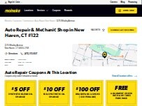 Website Screenshot Meineke Car Care Center