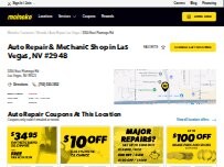Website Screenshot Meineke Car Care Center