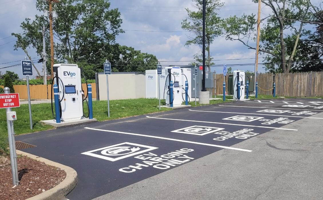 Images EVgo Car Charging Station