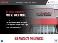 Website Screenshot Interstate Bearing Systems