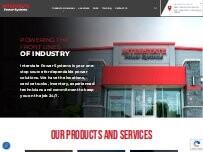 Website Screenshot Interstate Power Systems