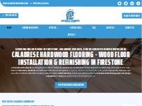Website Screenshot Calabrese Hardwood Flooring