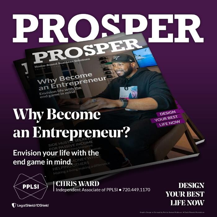 Images Chris Ward, Independent Associate of PPLSI | LegalShield Legal Services