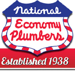 National Economy Plumbers Logo