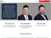 Website Screenshot Cheung & Lauterborn, PC