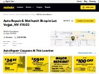 Website Screenshot Meineke Car Care Center