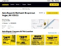 Website Screenshot Meineke Car Care Center