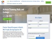 Website Screenshot Goodsky Taping and Painting