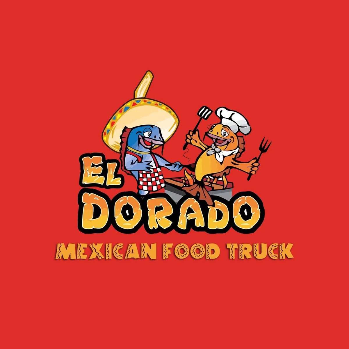 El dorado food truck Logo