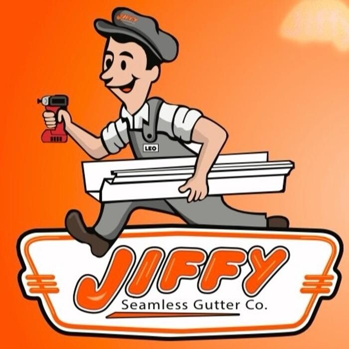 Jiffy Seamless Gutter Co. Logo