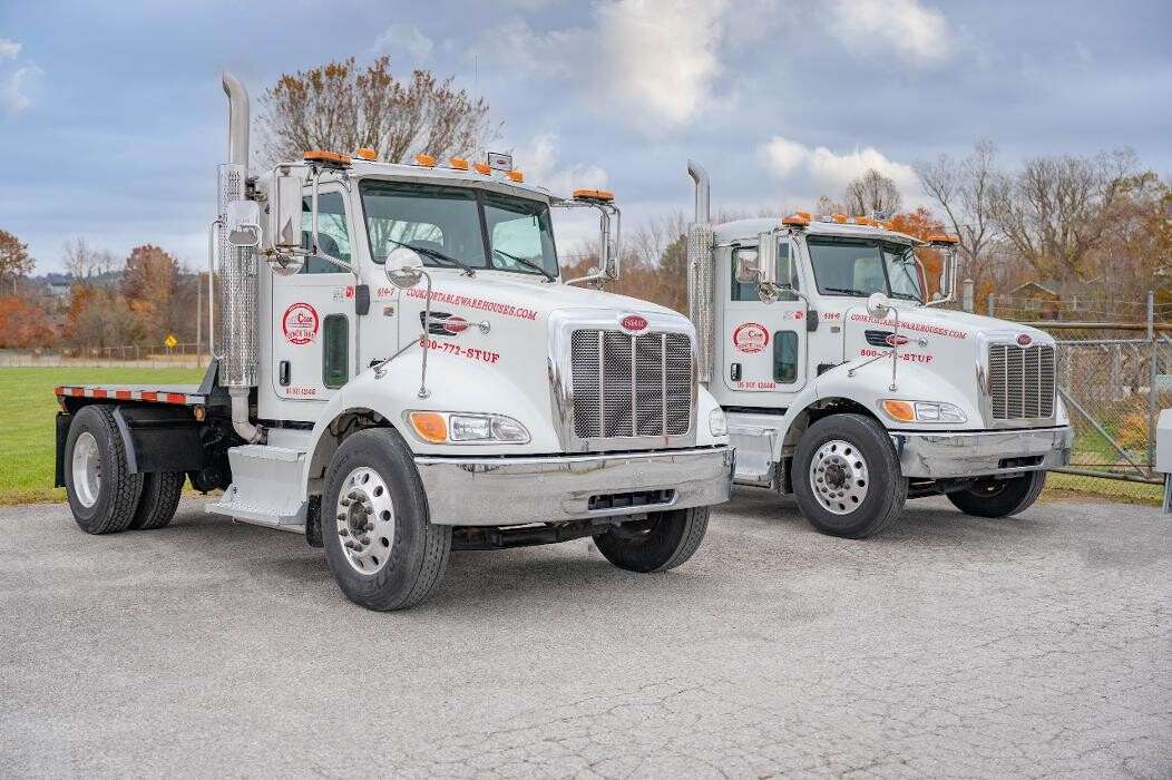 Images Cook Portable Warehouses - Leonard Truck Outfitters
