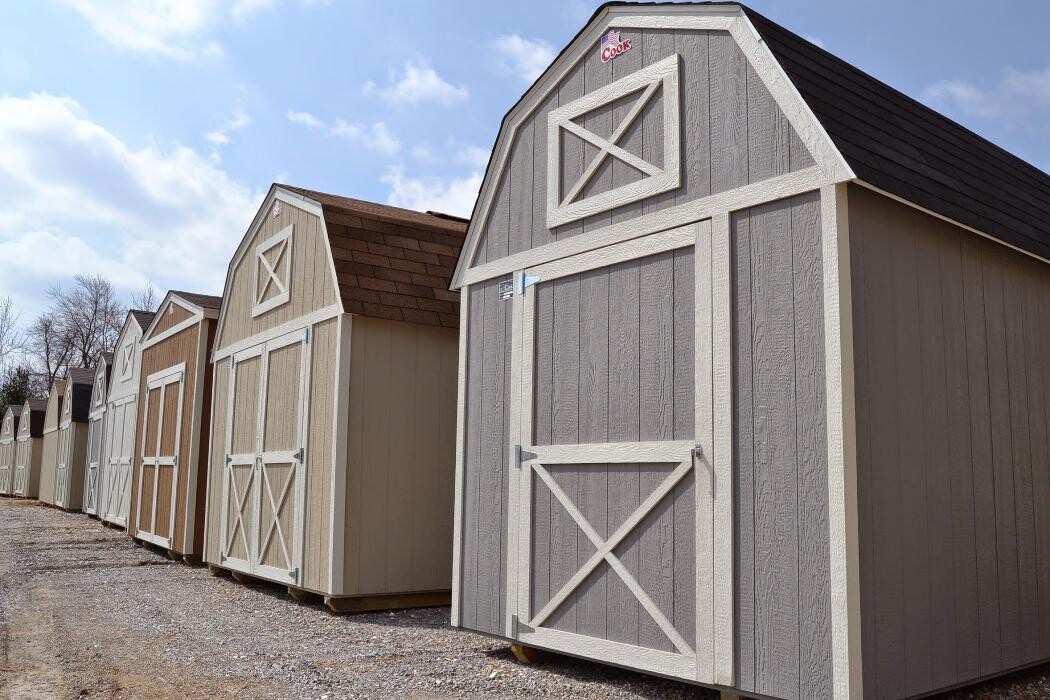 Images Cook Portable Warehouses - Leonard Truck Outfitters