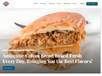 Website Screenshot Cubano Bros