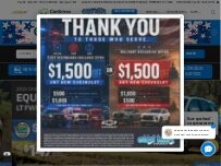 Website Screenshot East Hills Chevrolet of Freeport