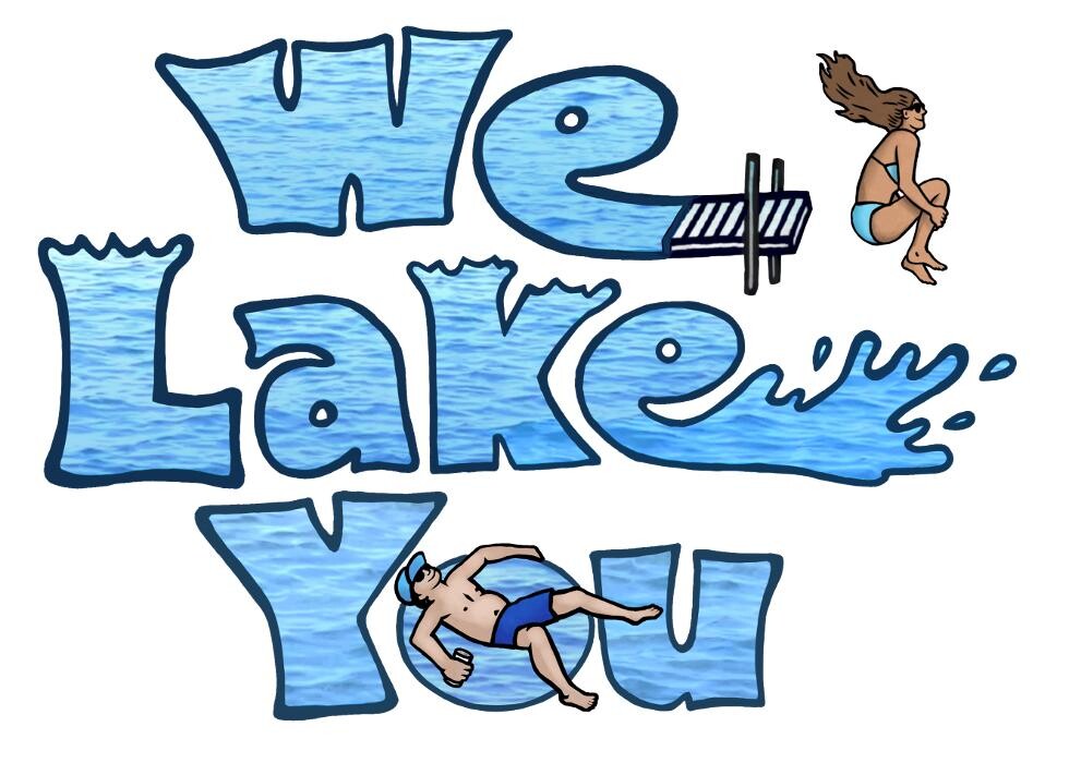 We Lake You Logo