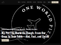 Website Screenshot One World Pizza