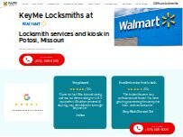 Website Screenshot KeyMe Locksmiths