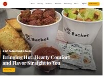 Website Screenshot By the Bucket