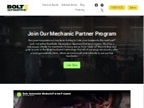 Website Screenshot Boltz Auto Inc.