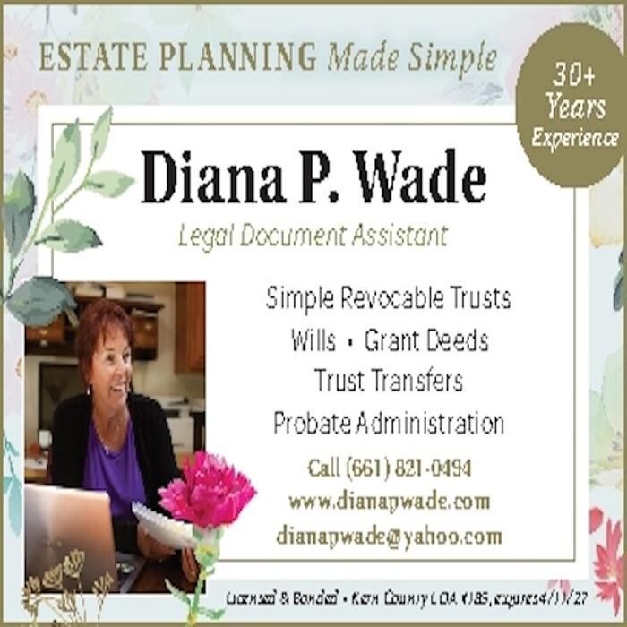 Images Diana P. Wade Legal Document Assistant