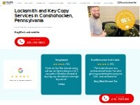 Website Screenshot KeyMe Locksmiths