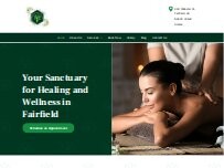 Website Screenshot Fairfield Wellness Spa