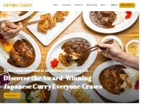 Website Screenshot Nippon Curry San Jose