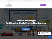 Website Screenshot Online Advantages