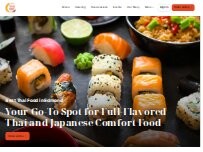Website Screenshot THAI DELIGHT BROADWAY Edmond