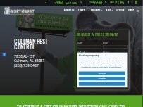 Website Screenshot Northwest Exterminating - Cullman