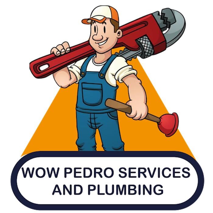 Wow Pedro Services and Plumbing Logo