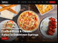 Website Screenshot Bambino's Urban Pizzeria