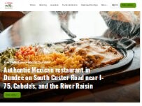 Website Screenshot El Vaquero Dundee