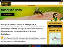 Website Screenshot Mosquito Hero