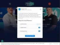 Website Screenshot Renew Restoration