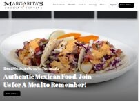 Website Screenshot Margarita's Cocina y Cantina