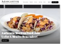 Website Screenshot Margarita's Cocina y Cantina