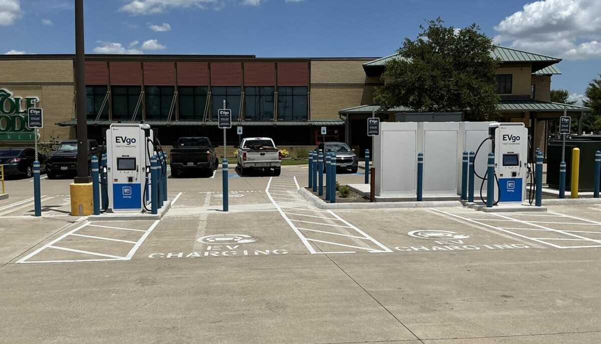 Images EVgo Car Charging Station