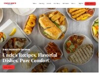 Website Screenshot Uncle Mac’s Kitchen