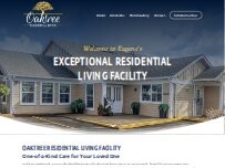 Website Screenshot Oaktree Residential Living