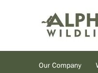 Website Screenshot Alpha Wildlife Louisville