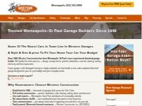 Website Screenshot Western Construction, Inc.