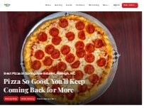 Website Screenshot Mega Pizza & catering