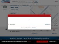 Website Screenshot Maaco Auto Body Shop & Painting