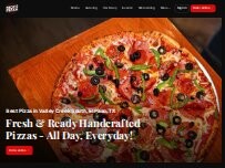 Website Screenshot Nick's Pizza