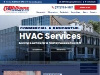 Website Screenshot Williams Service Company
