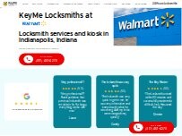 Website Screenshot KeyMe Locksmiths