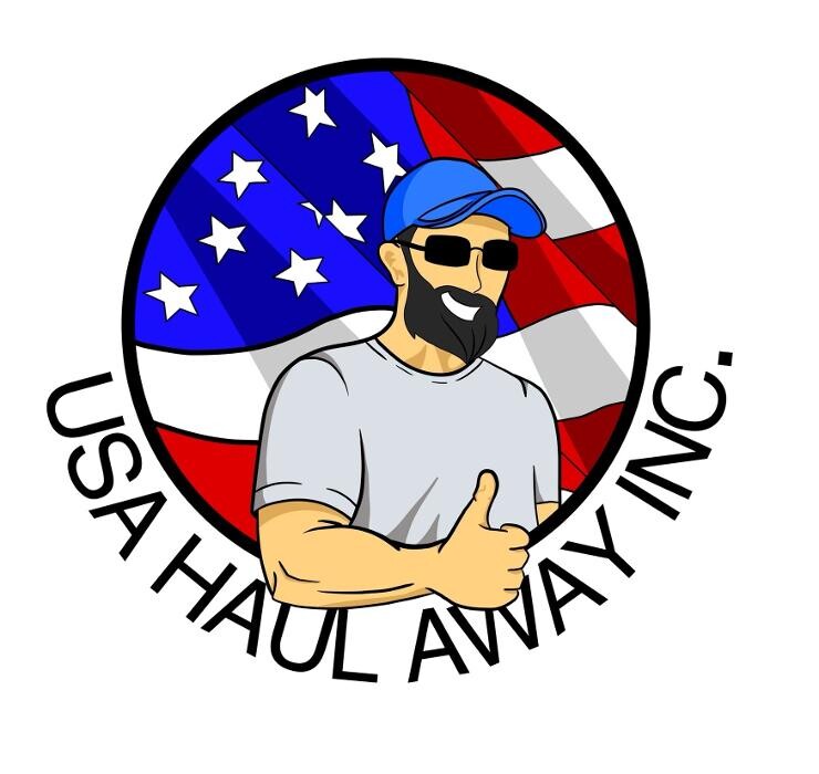 USA Haul Away inc. Local Junk Removal Logo